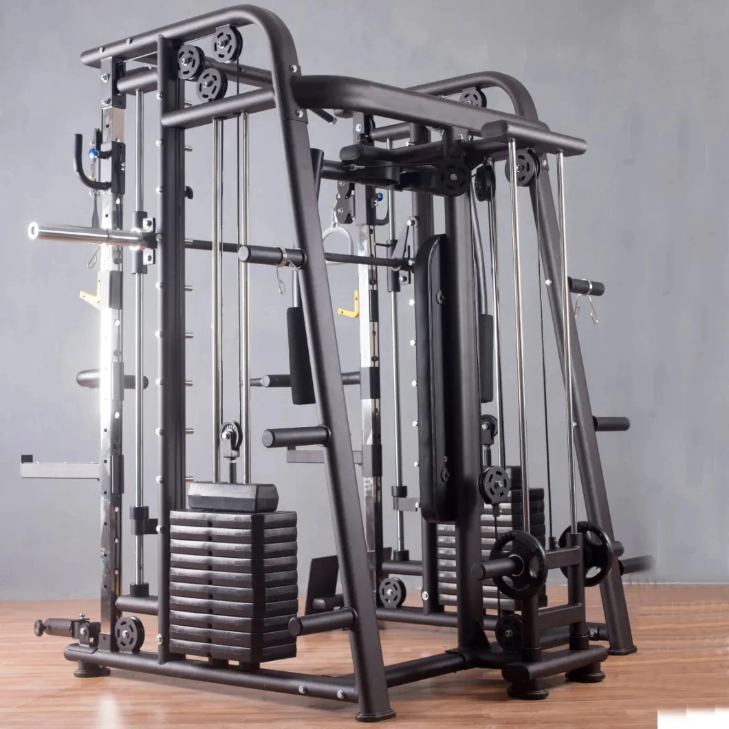 Multi-Functional Trainer Home Gym Fitness Equipment Squat Rack Power Rack Cage Smith Machine