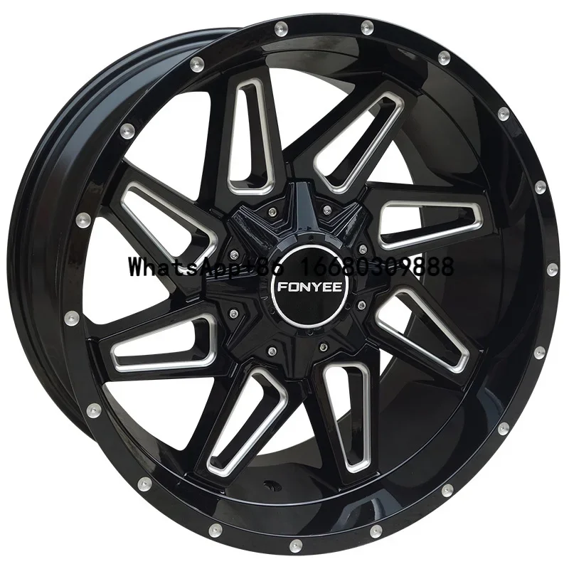 F991760 Fonyee wheel auto popular offroad mag 20 inch 10j 6X135/137.9 5X139.7/150 5X127/139 alloy wheel quality car rim in stock