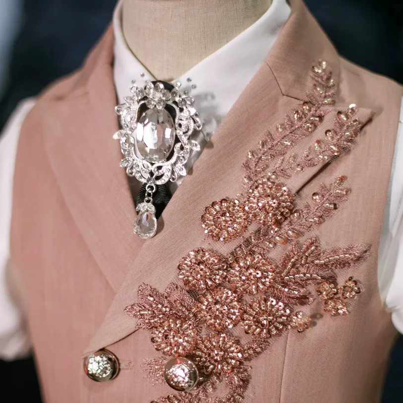 Hochwertige Jungenanzüge für Hochzeit, Geburtstag, Trauzeugen-Outfit, Formelle Kinderanzüge A4999, Jungen-Abschlussanzug – Detail 6