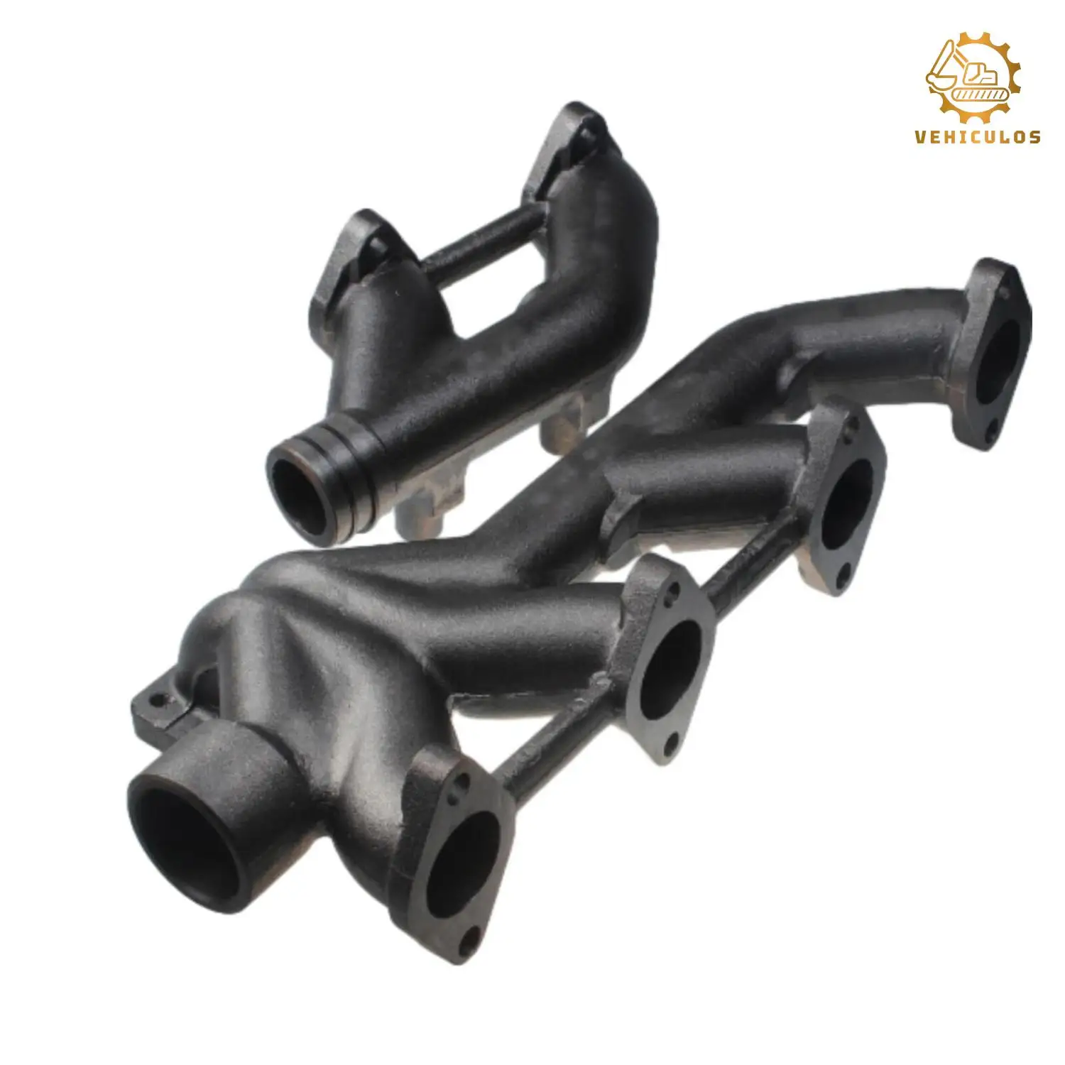 

Exhaust Manifold Set Long Short For Cummins 8.3 8.9 QSC ISC QSL Diesel Engine Heavy Duty Truck Tractor Loader Dozer Generator