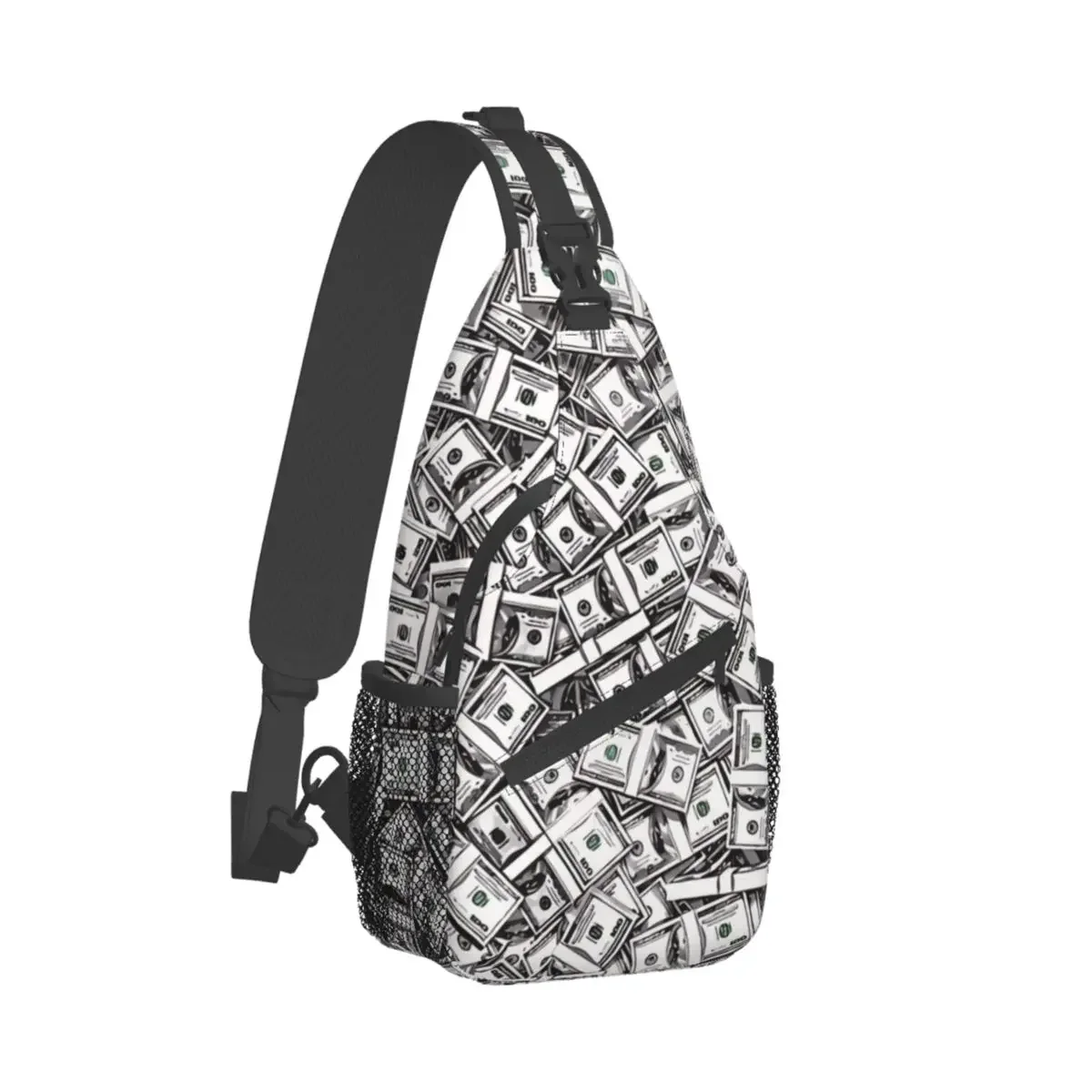 Like A Million Dollars Crossbody Chest Bags Money Pockets Travel Pack Messenger Sports Teens Shoulder Bag Unisex