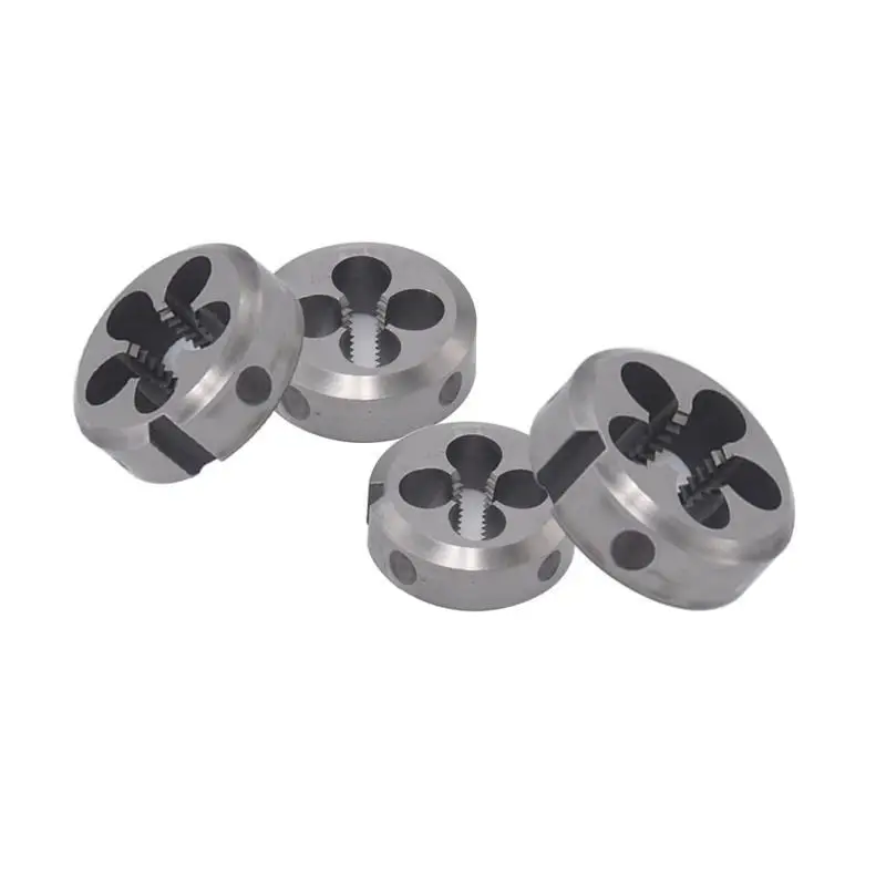 1PCS HSSE Non-Adjustable Metric Round Thread Die M0.8M0.9M2M2.5M3M3.5M4M5M6M8M10M12M14M16 Round Threading Dies Tool