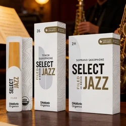 U.S.A Original D’Addario RICO Eb alto saxphone reeds  SELECT JAZZ  Bb tenor soprano sax reed UNFILED and FILED