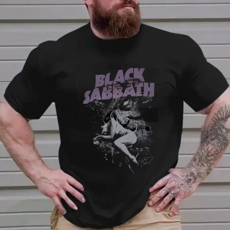 2025 Sabbaths Amplified Collection Paranoid T Shirt black sabbath Heavy Metal Rock Band T shirt Street Style Casual T Shirt 22 image 5
