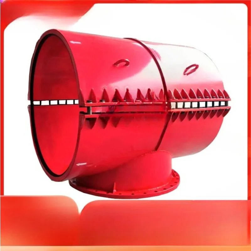 Cast iron pipe Water distribution pipe, tee pipe card Reducing tee interface