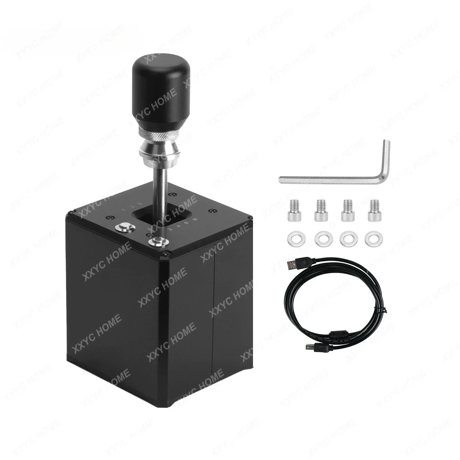 

SIM JACK HQB-BC-B HQB-BC-N 6+R SIM Racing H Shifter Ручной переключатель для G27 Simagic Thrustmaster