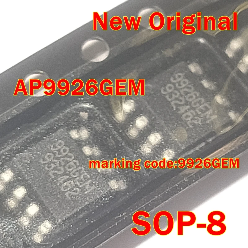 

1pcs to 100pcs AP9926GEM SOP-8 New Original marking code:9926GEM N-CHANNEL ENHANCEMENT MODE POWER MOSFET