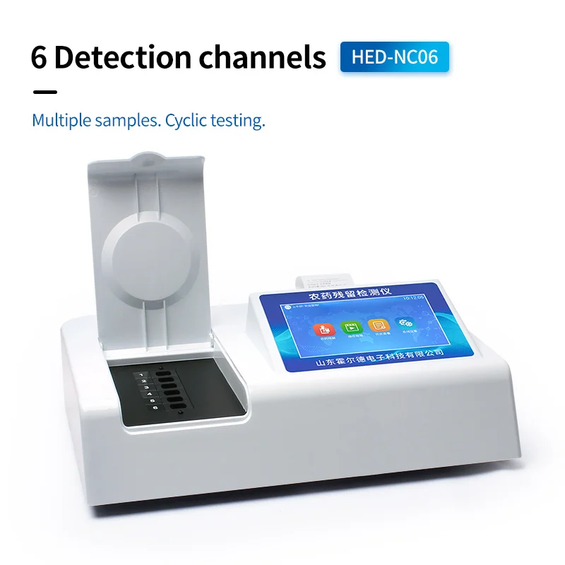 Portable Food Equipment Safety Detector Pesticide Residue Testing Rapid Analysis Instrument For Vegetables And Fruits