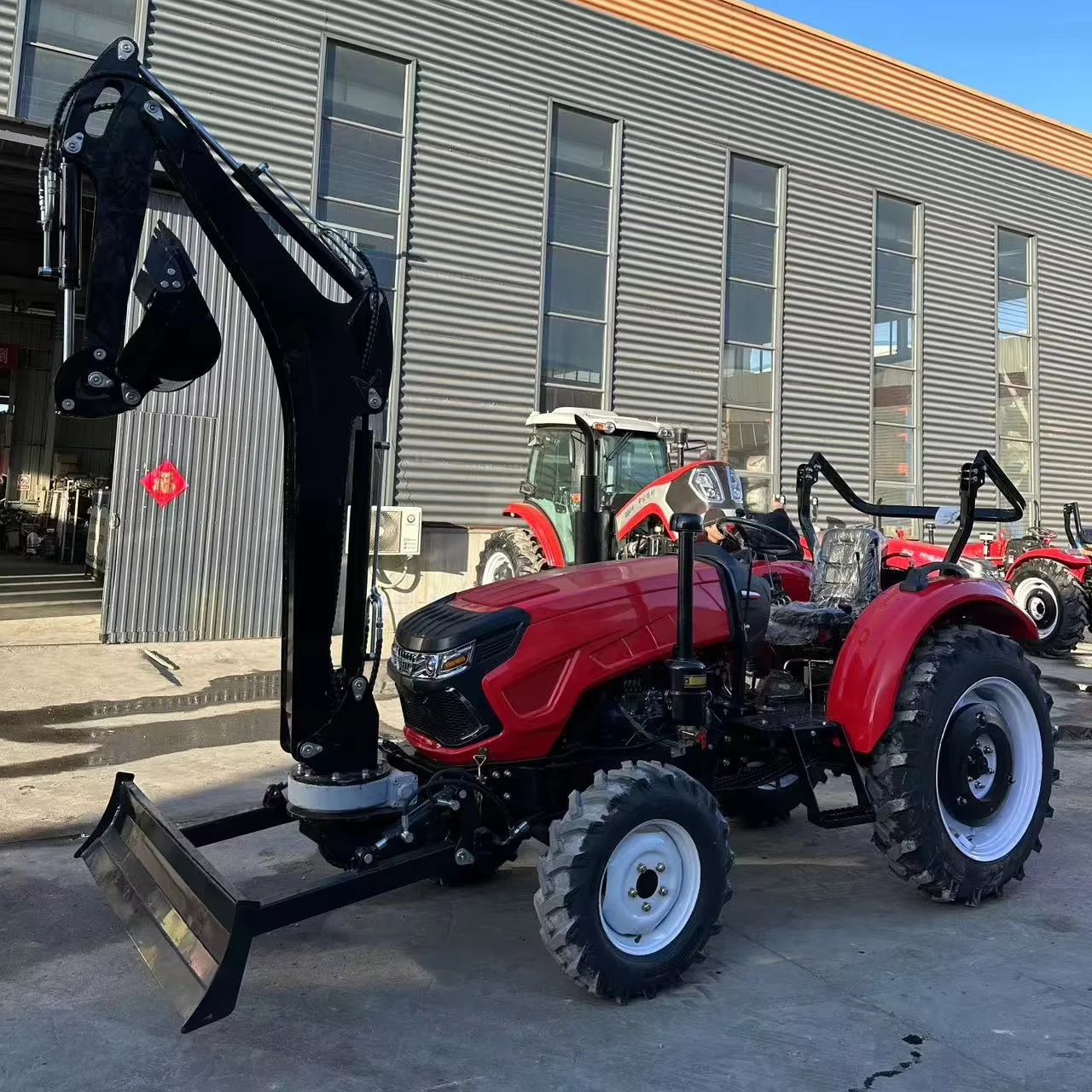 Mini trattore agricolo da 50 HP Mini trattore diesel agricolo con prezzo competitivo con componenti dell'ingranaggio del nucleo di potenza nominale da 50 HP