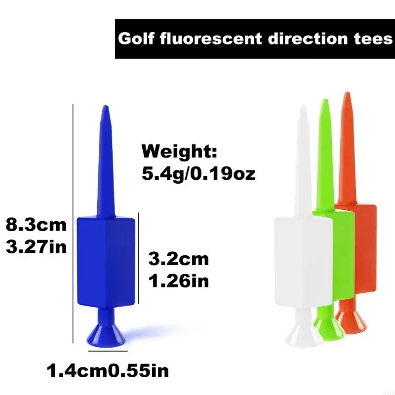 تي شيرتات جولف خفيفة الوزن على شكل عجلة من السيليكون، يمكن تخزينها بسهولة في حقائب الجولف للمسافرين الدائمين