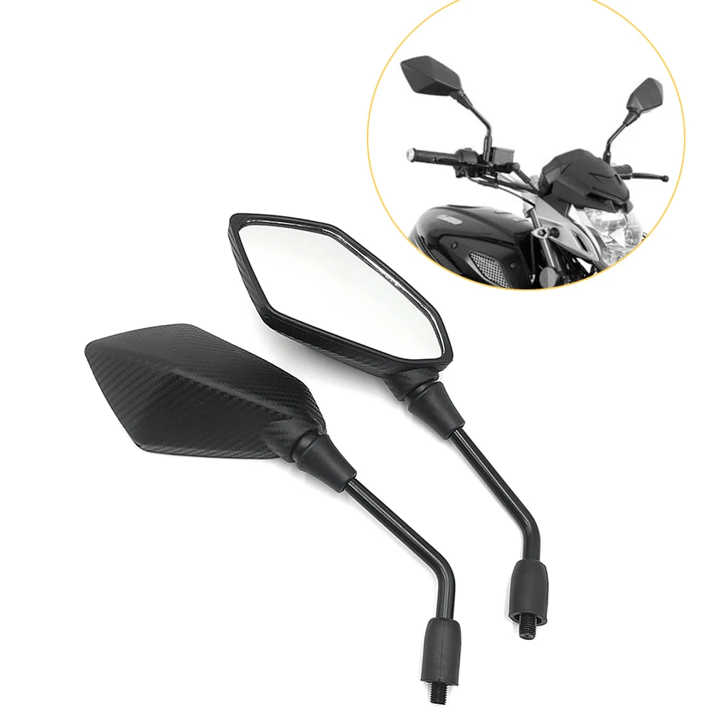 Motorcycle Rearview Mirrors Universal Accessories Chopper Mirror For Honda rebel 500 1100 varadero xl1000 Yamaha ybr125 fz25