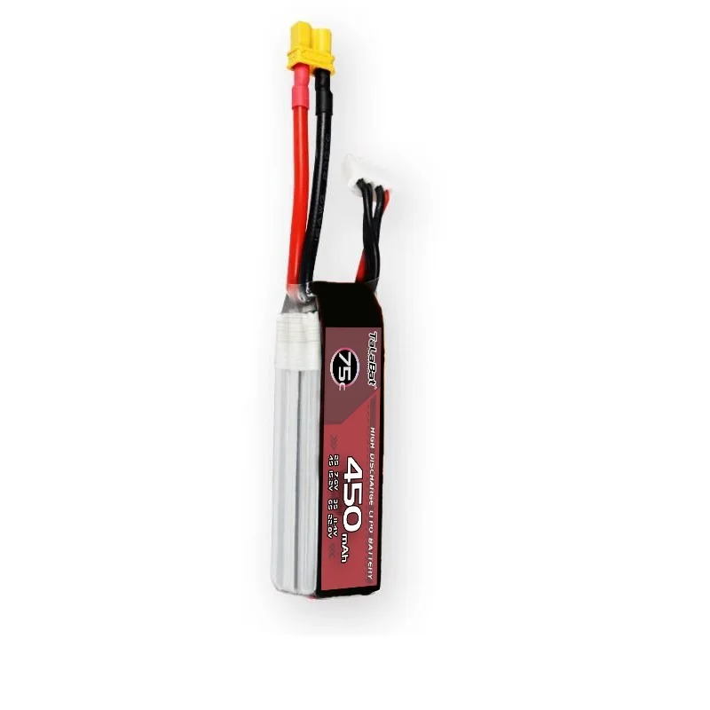 3S 11.1V 450mAh 75C LiPo Battery For RC Helicopter Quadcopter FPV Racing Drone Parts 11.1v Drones Battery With XT30 Plug