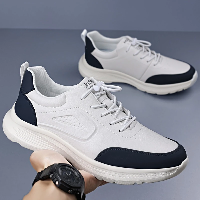 

2026 New Classic Male Casual White Shoes Trend Fashion Sneakers Non-Slip Comfort Daily Walking Outdoor Sports Shoes