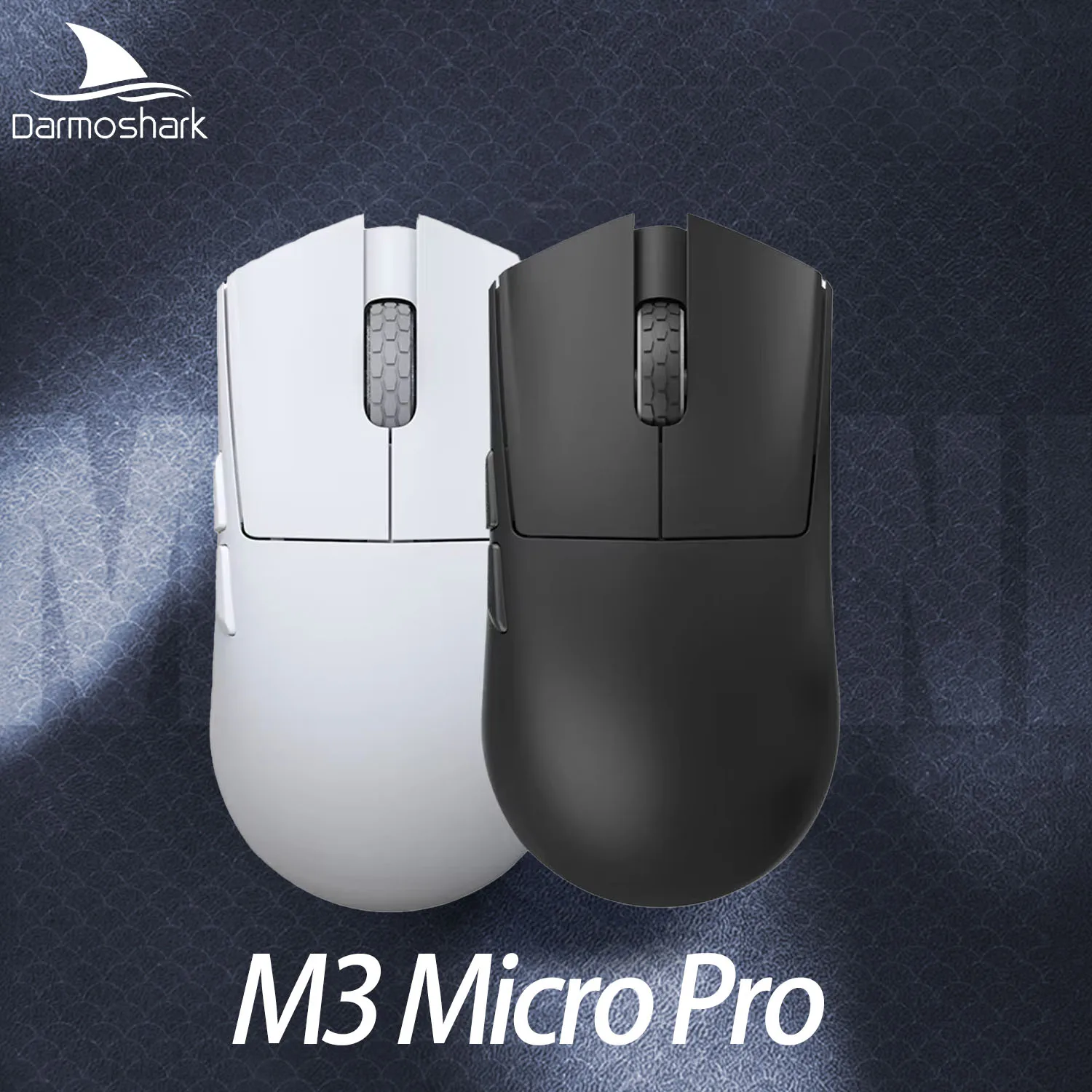 

Darmoshark M3 Micro Pro Mouse Wireless 8k Tri-Mode E-Sports Gaming Mosue Pam3950 Nordic-N52840 Girl Lightweight Small Hand Mice