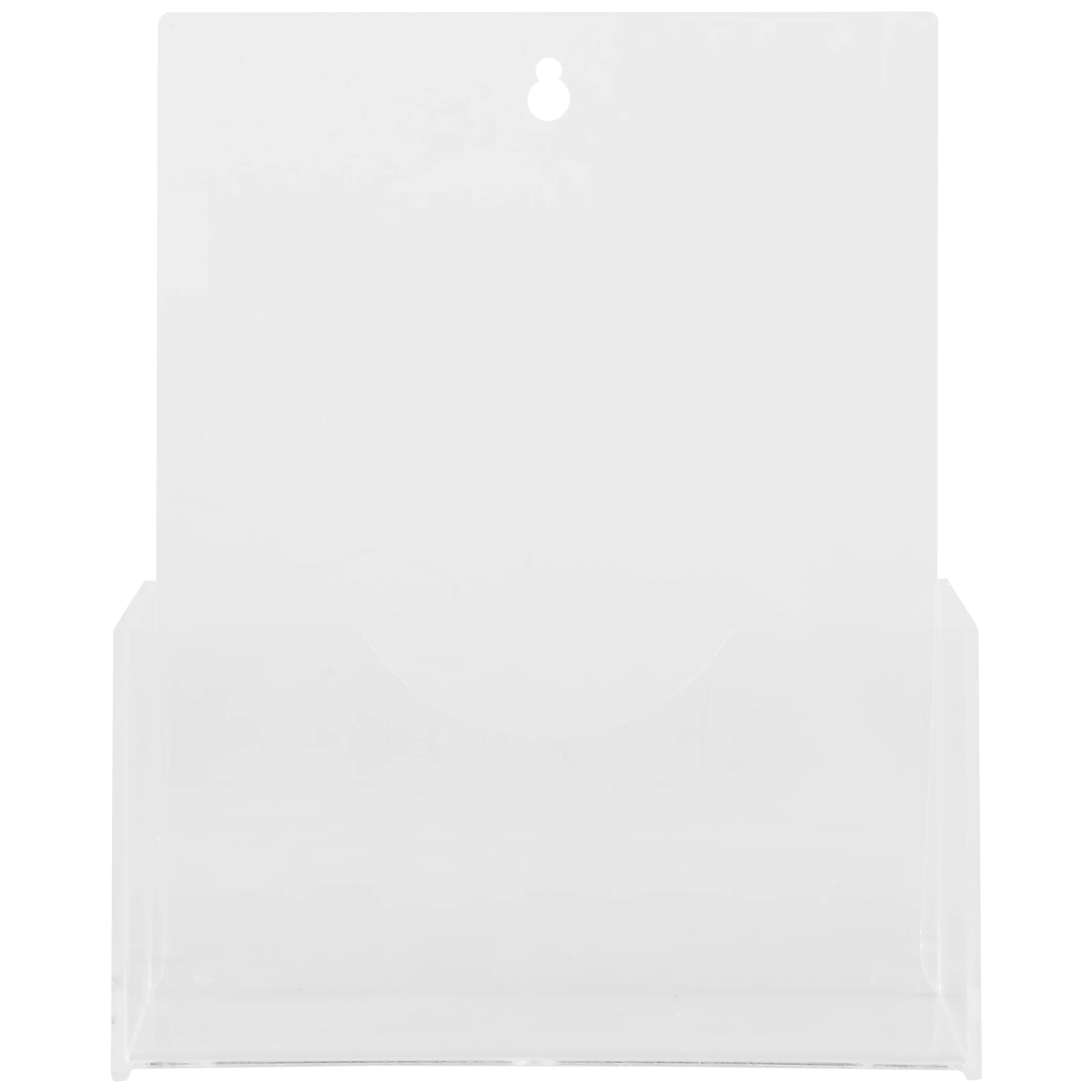 

Clear Acrylic Display Stand Multifunctional Magazine Brochure Holder Transparent Literature Rack For Office Home