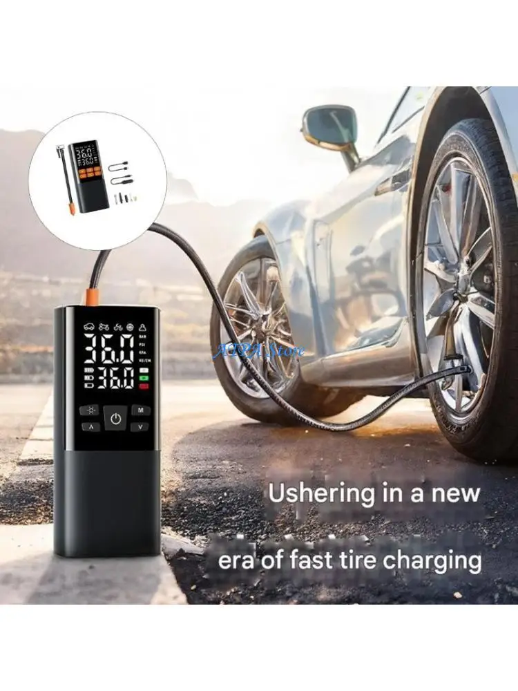 

U13C Multifunctional Tire Inflator with Five Approaches for Various Applications