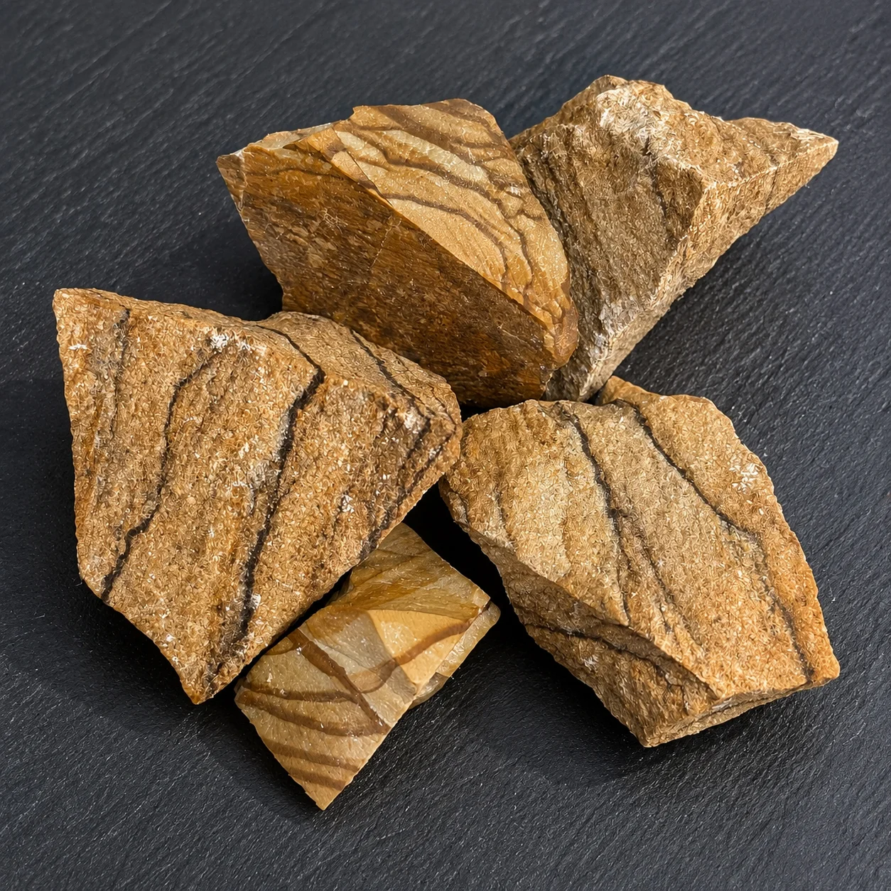 Natural Wood Grain Rough Stone Raw Mineral Specimen With Natural Wooden Vein Texture For Home Decor DIY Craft Reiki Healing Coll