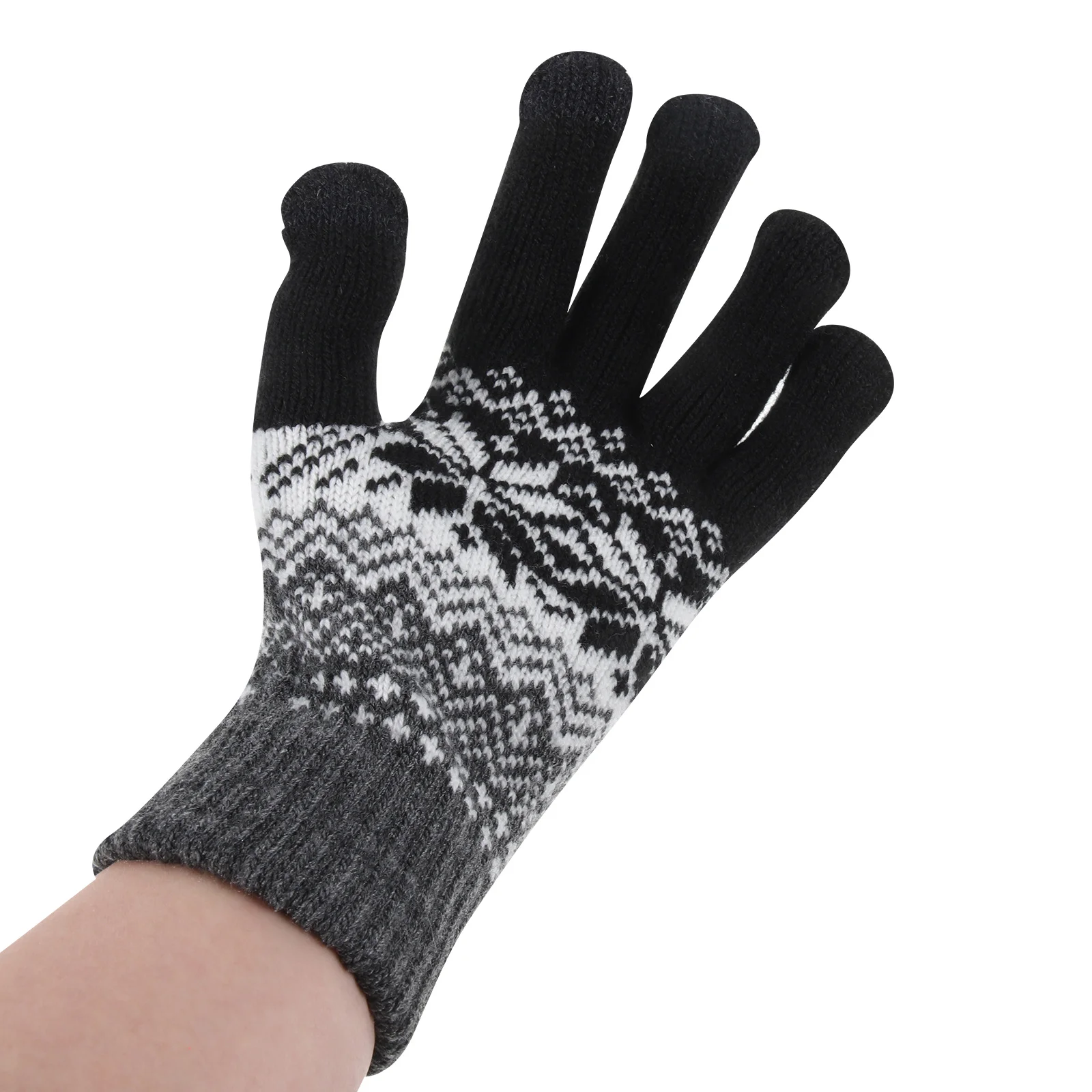 

1Pair Touchscreen Gloves Premium Soft Elastic for Winter Men Women Insulated Breathable Unisex Daily Wear Gloves