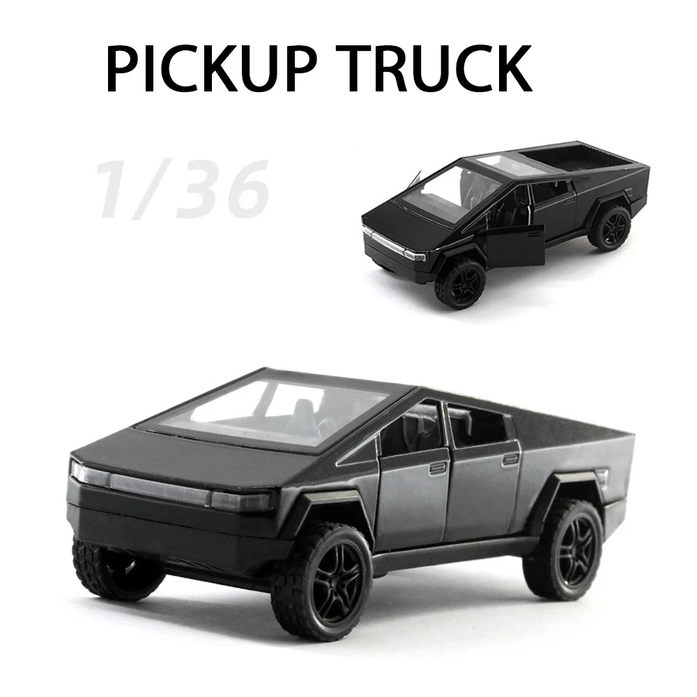 1:36 Sammlung Lkw Legierung Simulation Spielzeug Auto Metall Modell Druck Druck Fahrzeuge Pickup Auto Dekoration Kind Jungen Spielzeug Weihnachten Geschenke