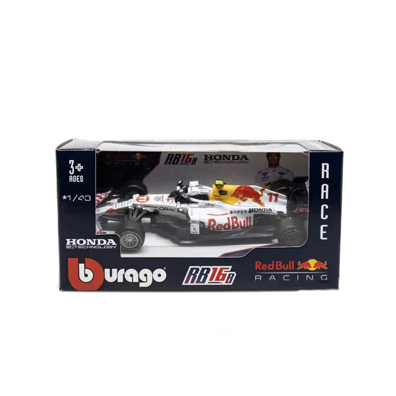 Bburago 1:43 F1 Red Bull Racing TAG Heuer RB16b 2021 33# Verstappen    #11 Perez Vehicle Diecast Cars Model Toy Collection Gift