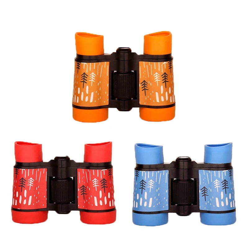 Shock Proof Toy Binoculars Set for Age 3-12 Years Old Boys Girls Bird Watching Dropship