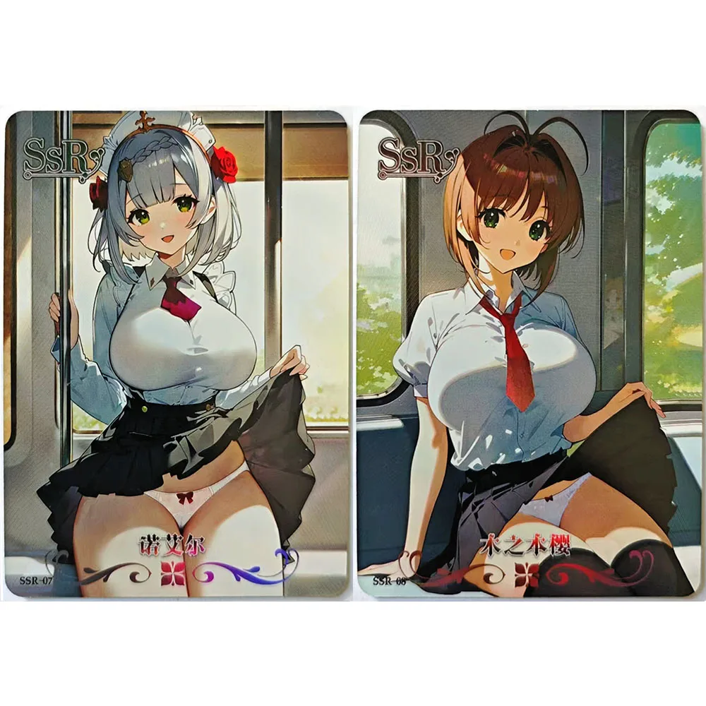 Anime Godin Verhaal SSR Takanashi Rikka Hatsune Miku Premium Flash Collectible Card Kerst Verjaardagscadeau Bordspel