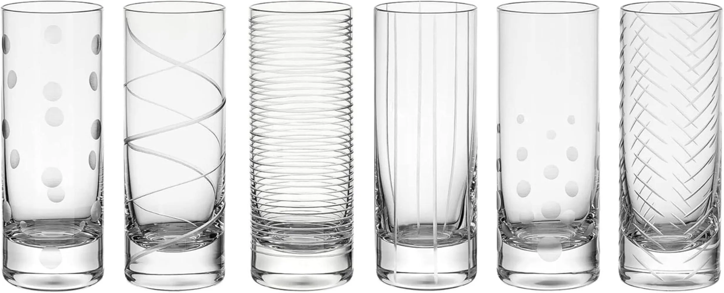 

Cheers Set of 6 Shot Glasses, 3.5 Ounce,Dishwasher Safe