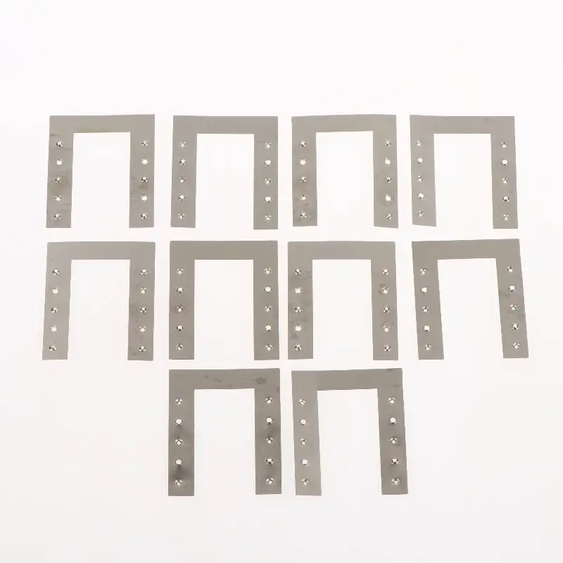 Stainless Steel Solar Panel Cable Fixer 10/30/50pcs Grounding Gasket Washer for Solar Power System Wiring