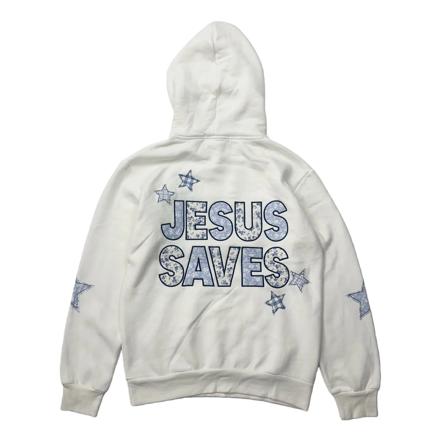 Simple Embroidered Pure Original Expensive Women's oulder-Length Sweatirt Thin Fce Loose Fit Star Patch Letter Patch