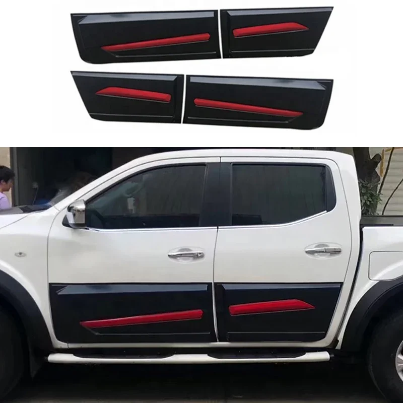 

EXTERIOR ACCESSORIES PICKUP TRUCK 4X4 SIDE BODY MOLDING PANEL DOOR TRIM SIDE DOOR PROTECTION PLATE FOR NAVARA NP300 2015-2021