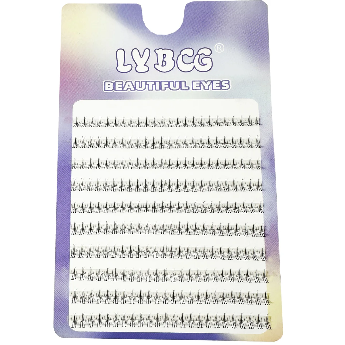 10 rangées sous Extension de cils cils personnels maquillage professionnel greffage de grappes individuelles faux cils faux cils