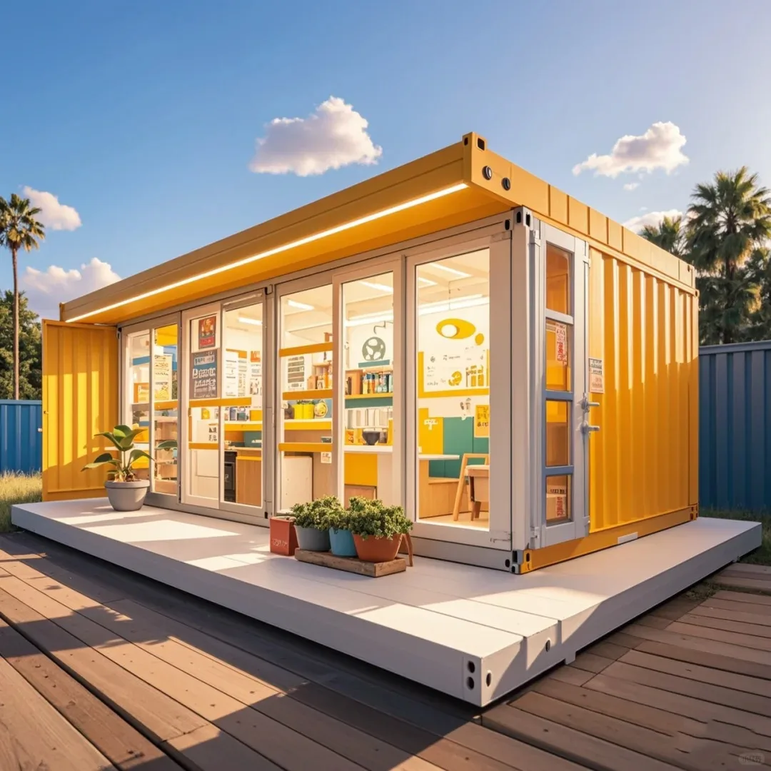 Outdoor scenic spots, movable steel structure homestays, scenic spots, nursing homes, outdoor scenic spots, movable expansion