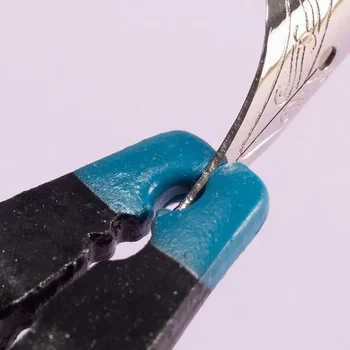 New Stainless Steel Handheld Sanding and Slotting Tool Polishing Repair Kit of Fountain Pen Nib Repair Tool Pull Out Nib Plier