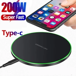 Wireless Charger Mobile Phone Chargers Pad Stand For iPhone 15 14 13 12 11 Pro Max 8 Samsung Xiaomi Fast Charging Dock Station