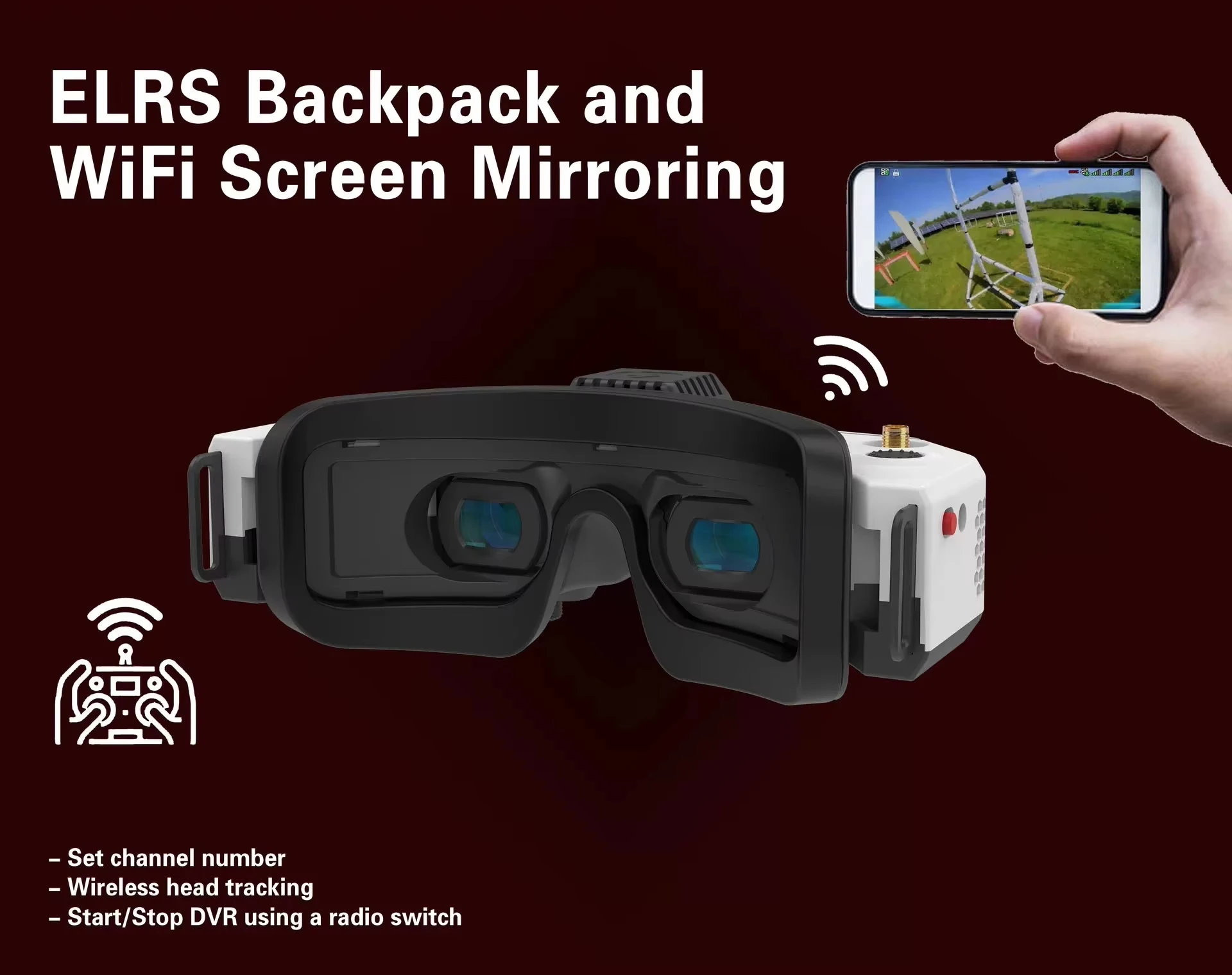 APHDZero Goggle 2 FPV HD Digit - Hdzero Goggles Fpv Digital Hd ulasan dan harga