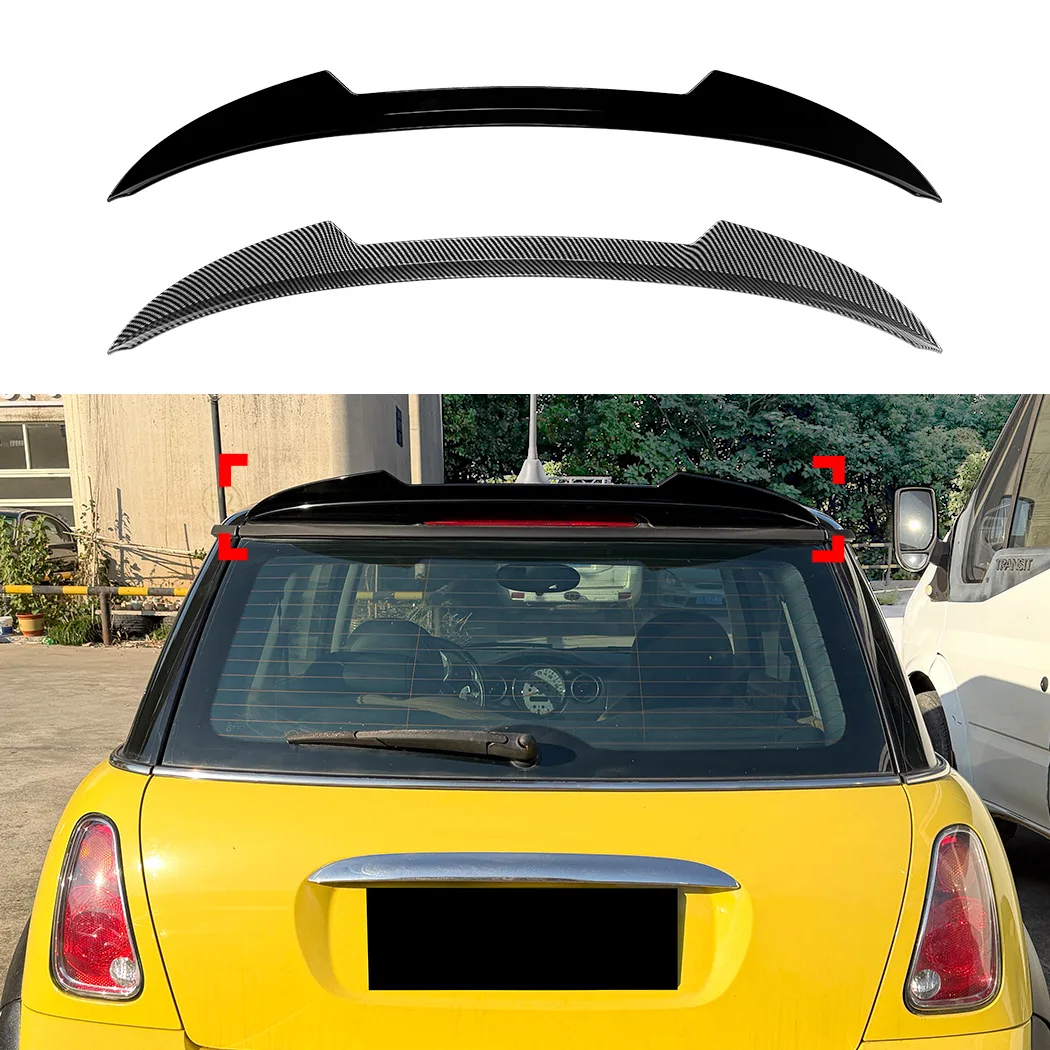 

Car Tail Wing Fixed Wind Spoiler Rear Wing Modified Decoration Part Tail Top Wing For Mini Cooper R50 2001-2006