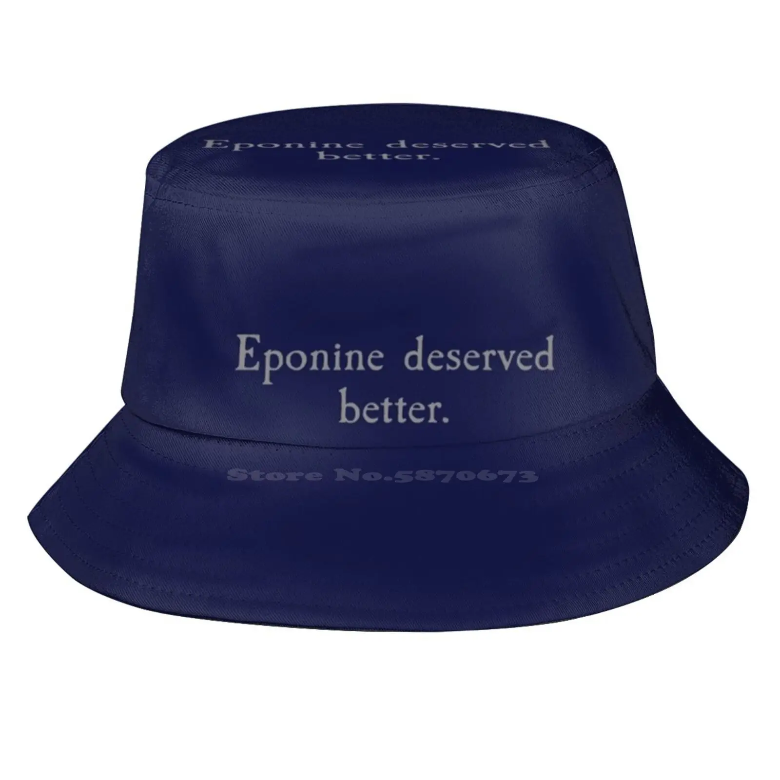 Les Miserables - Eponine Deserved Better Sun Cap Fisherman Hat Bucket Hats Les Miserables Eponine Musicals Broadway Musical