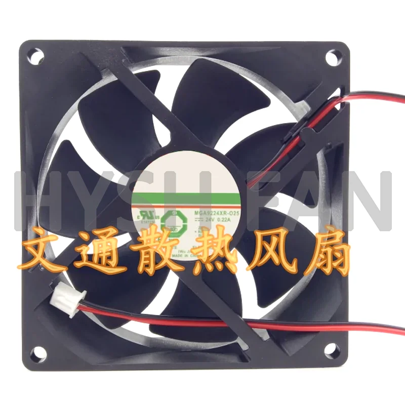 

New MGA9224XR-O25 24V 0.22A 9CM/ Cm 9225 Cooling Fan-025