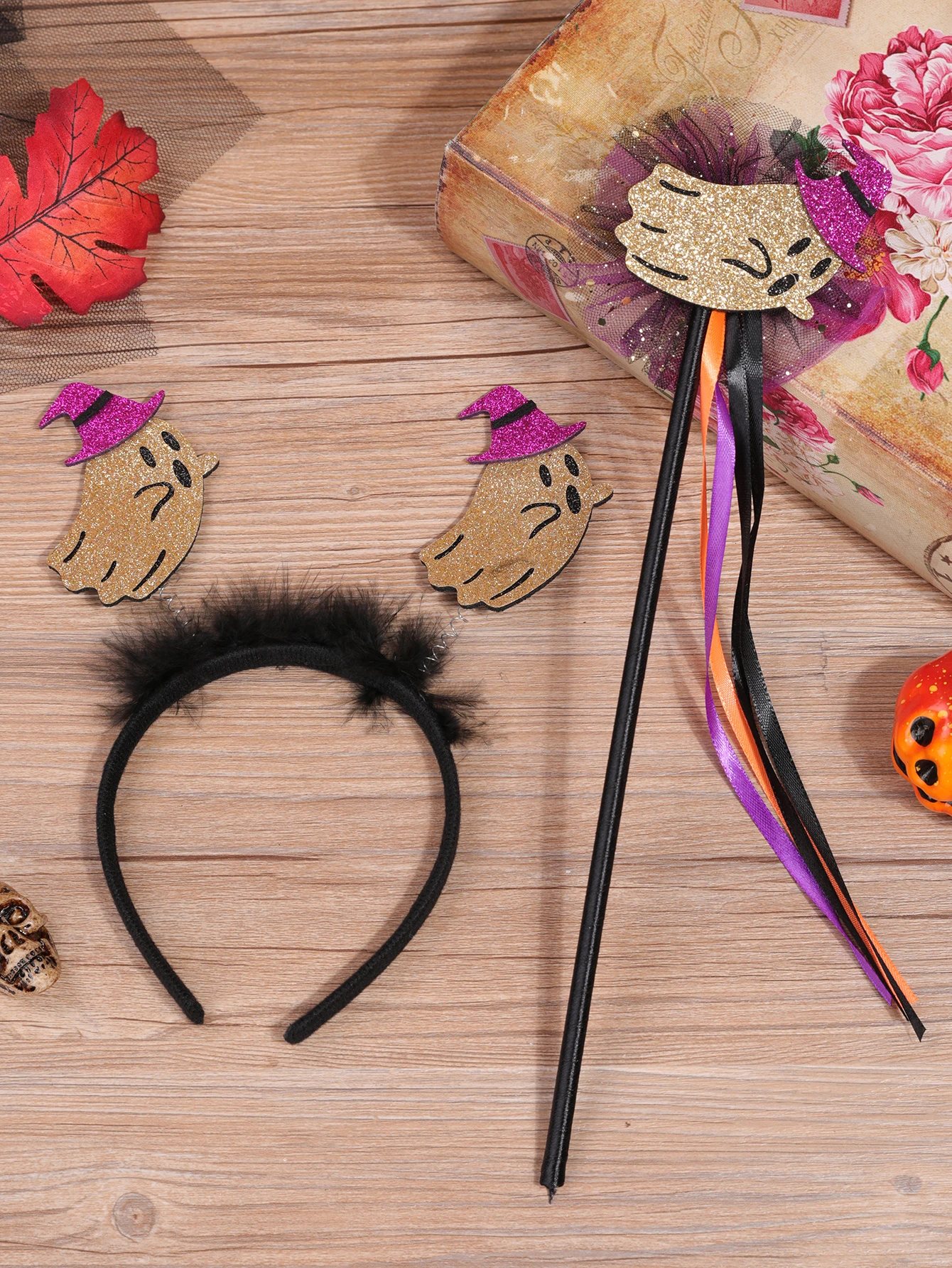 Halloween hair accessories Headband cute funny headband party adult girls and children costume show hairpin demon headband acces