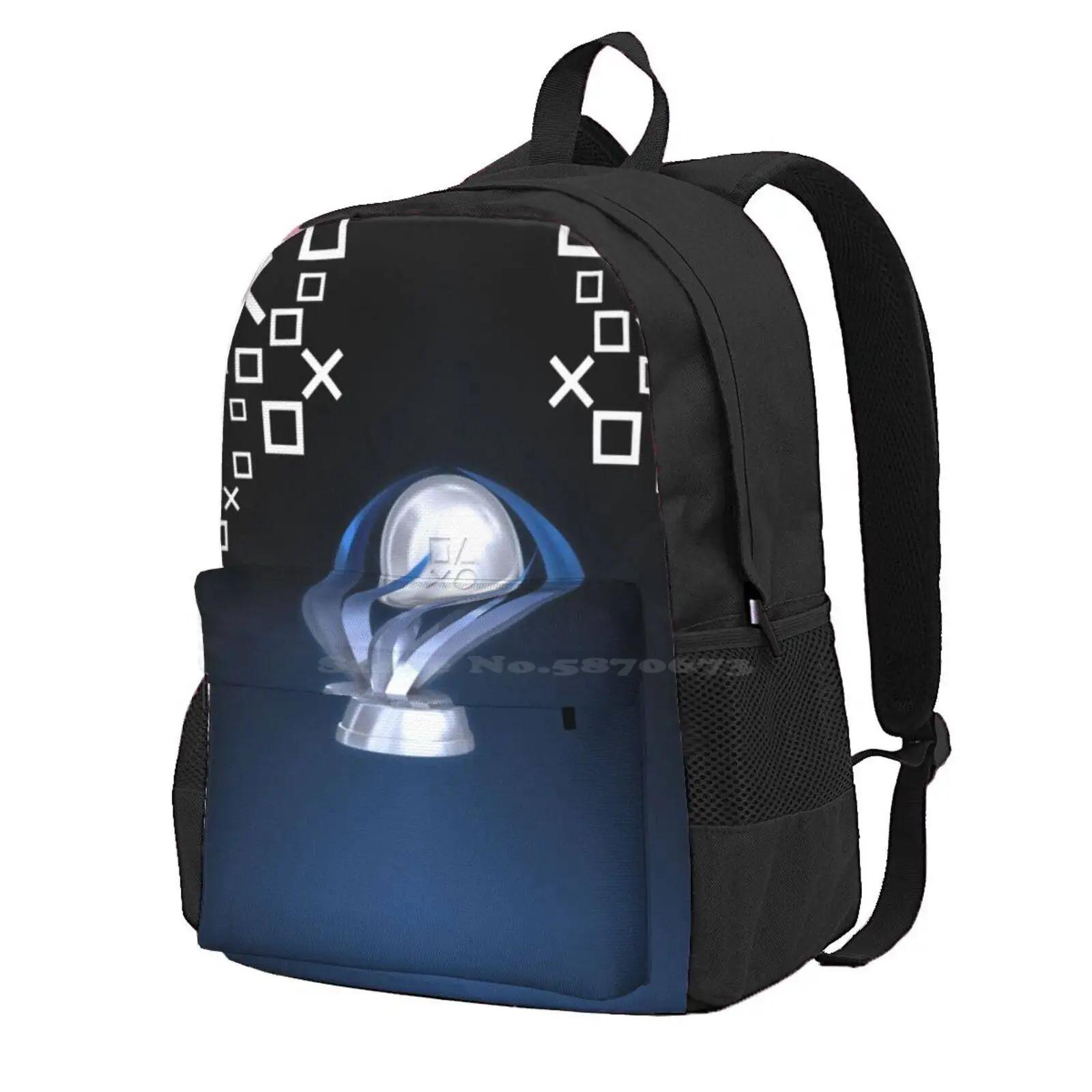 Platinum Trophy Hot Sale Schoolbag Backpack Fashion Bags Tbd The Brothers Drake Gaming Trophy Trophies Hunters Platinum Gold