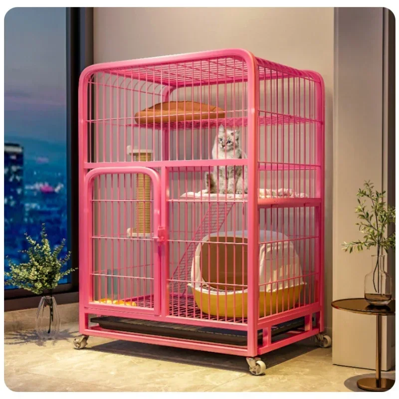 Cat Carrier Home Indoor Extra Large Free Space Cat Villa Multi-storey Luxury Cat Nest Multifunctional Pet Cage pet supplies