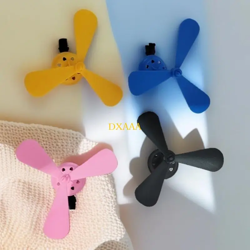DXAA Windmill Copter Hair Clip สำหรับผู้หญิงเด็กยอดนิยม Barrettes ด้านข้างผมพินน่ารักตกแต่งไม้ไผ่ไม้ไผ่