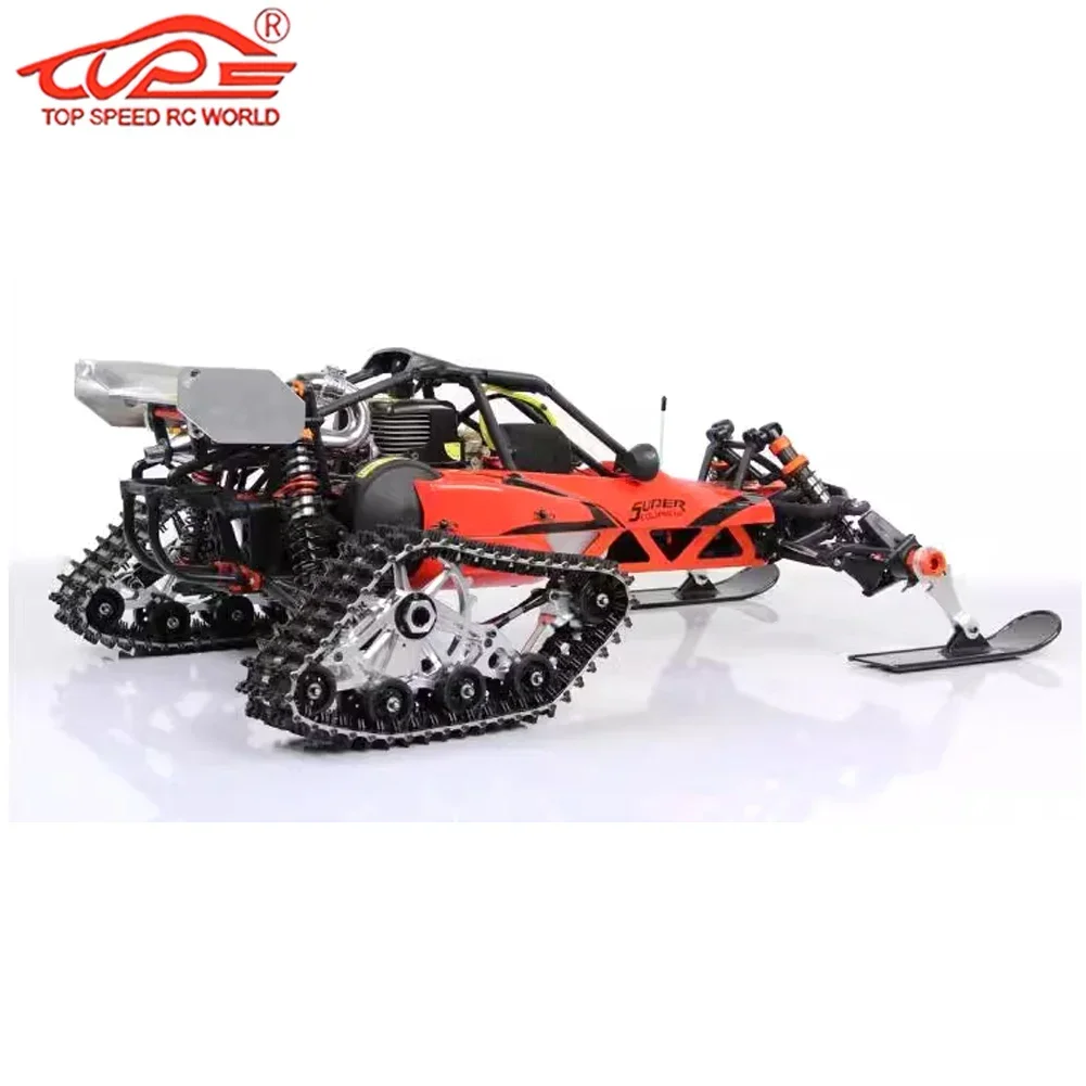 อัพเกรด CNC ด้านหลัง Crawler สําหรับ 1/5 HPI ROFUN ROVAN King มอเตอร์ BAJA 5T 5B 5SC พิเศษ Caterpillar ติดตาม Rc รถอะไหล่