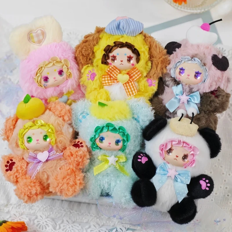 

EMMA Hug Series Plush Blind Box Mystery Figure Plush Pendant Decor Surprise Box Kawaii Anime Trendy Doll Birthday Gifts
