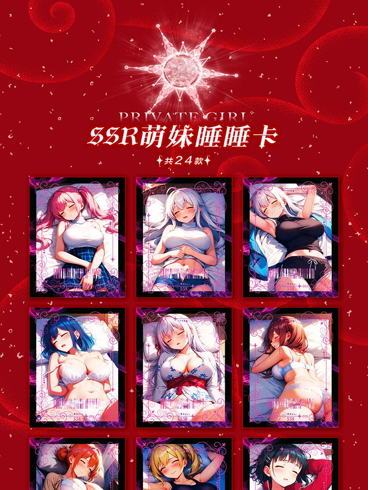 2025 Meise 2 Goddess Story Collection Cards TCG Anime Girls Party Swimsuit Bikini Feast Booster Box Gold Toy Christmas gift