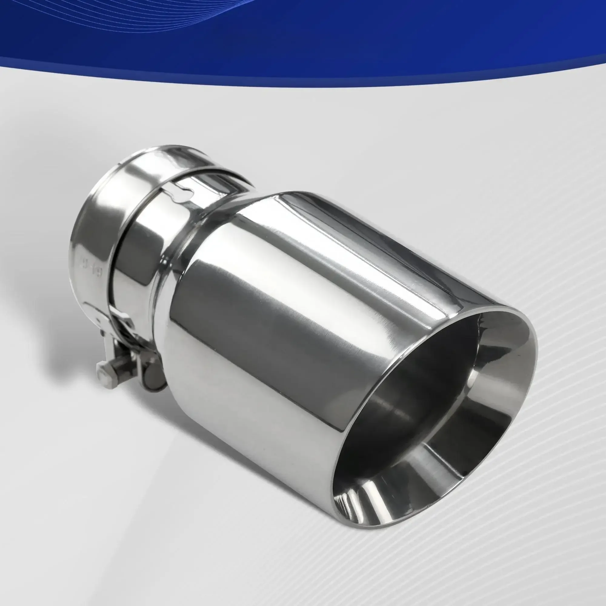 Exhaust Racing Exhaust Tip Stainless Steel Universal tail pipe decoration nozzles stainless Muffler Tail Tips Modify