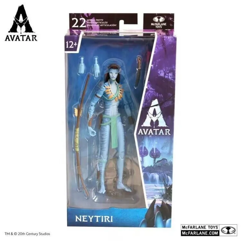 

Disney Movie Avatar The Way of Water Jake Sully Neytiri Colonel Miles Quaritch Action Figures Model Toys Doll Desk Decoration