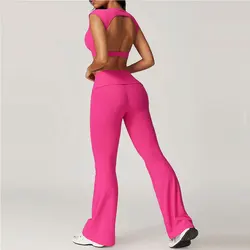 Women's Clothes 2 Pieces Fitness Tracksuit Yoga Sets Sportswear Workout Sports Bra High Waist Leggings Gym Clothing Sports Suits