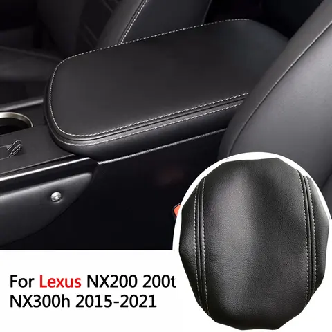렉서스 NX200 200t NX300h 2015-2021 자동차 팔걸이 커버, 센터 콘솔 보호대 쿠션, 자동차 팔걸이 보관함 패드 액세서리