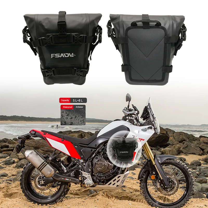 

TENERE 700 Crash Bars Waterproof Bag Repair Tool Placement Bag For YAMAHA Tenere 700 Tenere700 XTZ 700 T700 2019-2023 Motorcycle